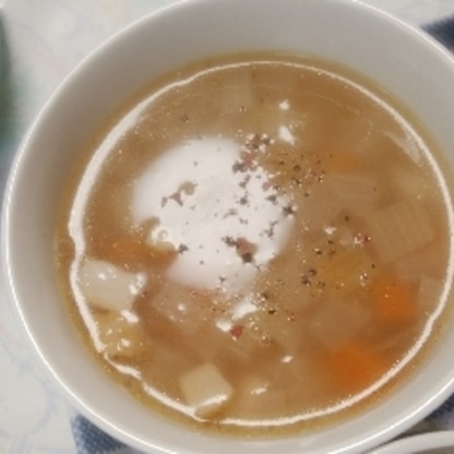 寒い日には丁度良いスープでした！美味しかったです♪